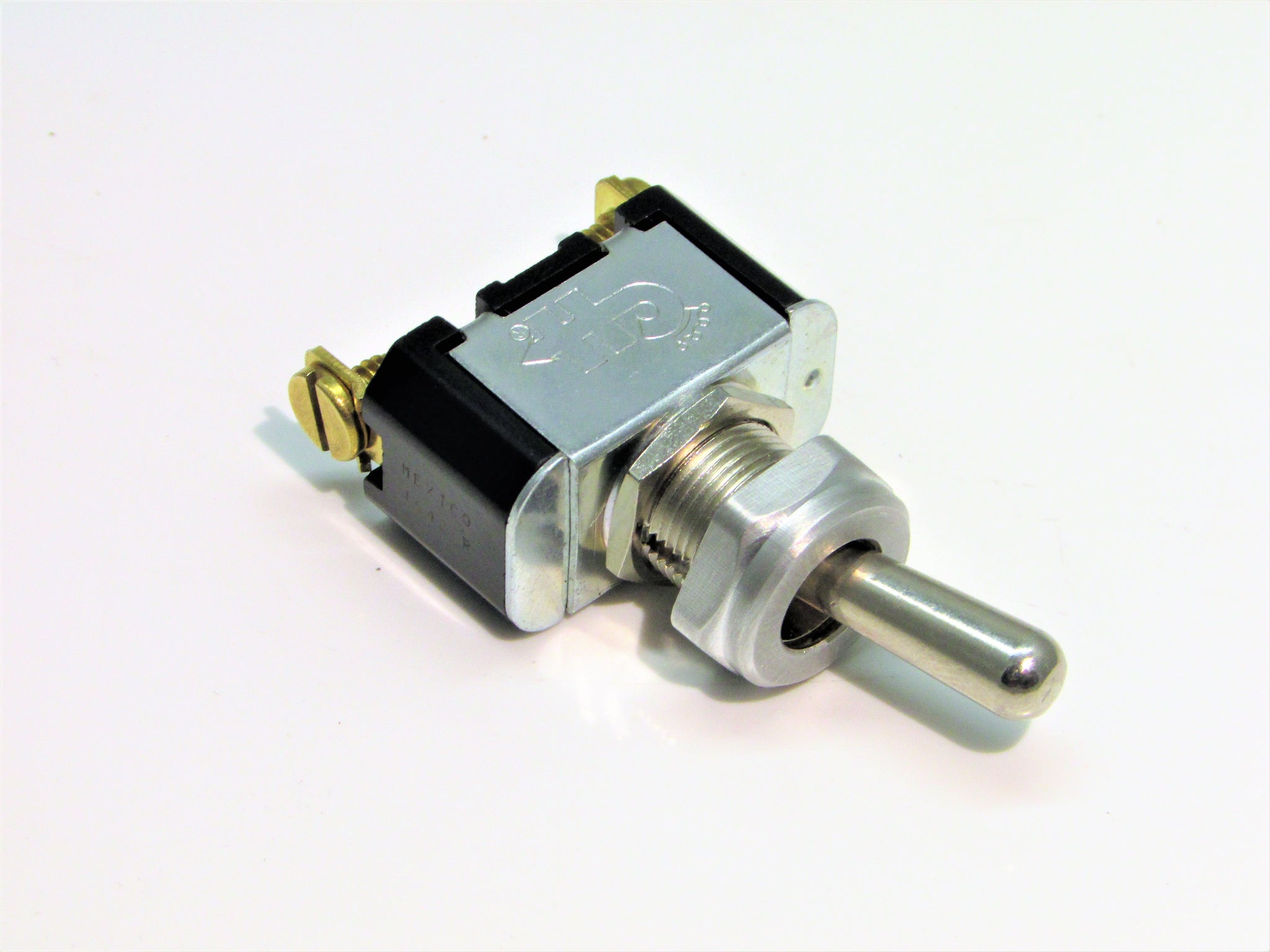 Heavy Duty On-Off Toggle Switch With Aluminum Bezel – RetroElectrical